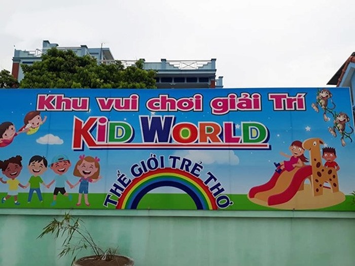biển quảng cáo khu vui chơi trẻ em