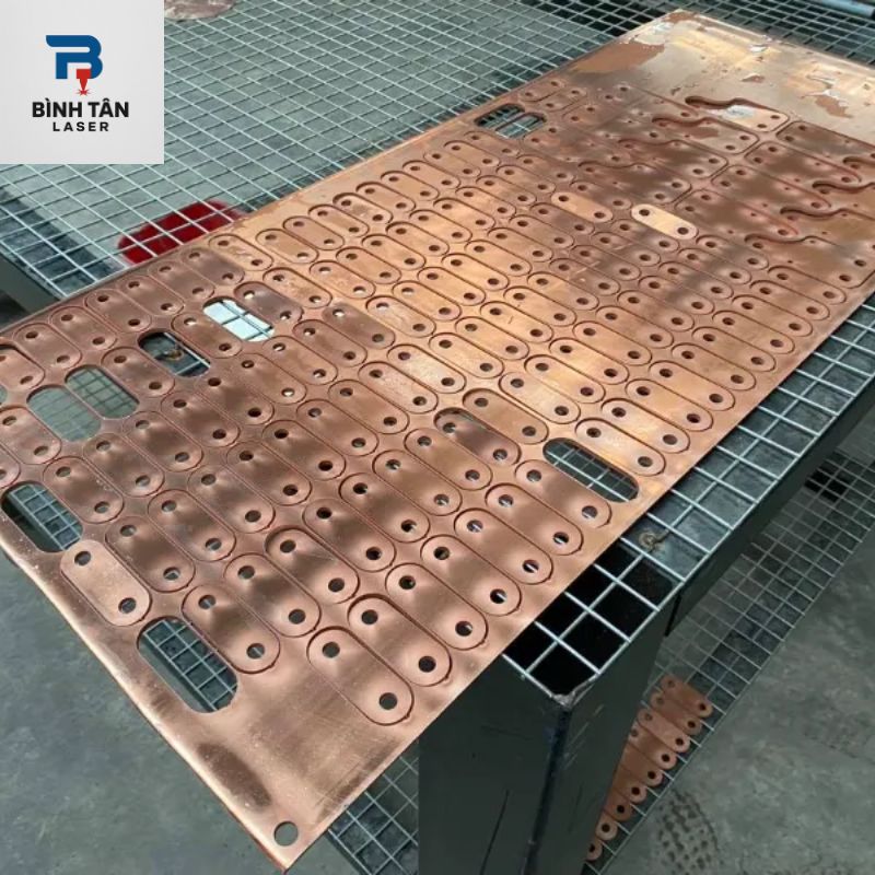 cắt laser đồng