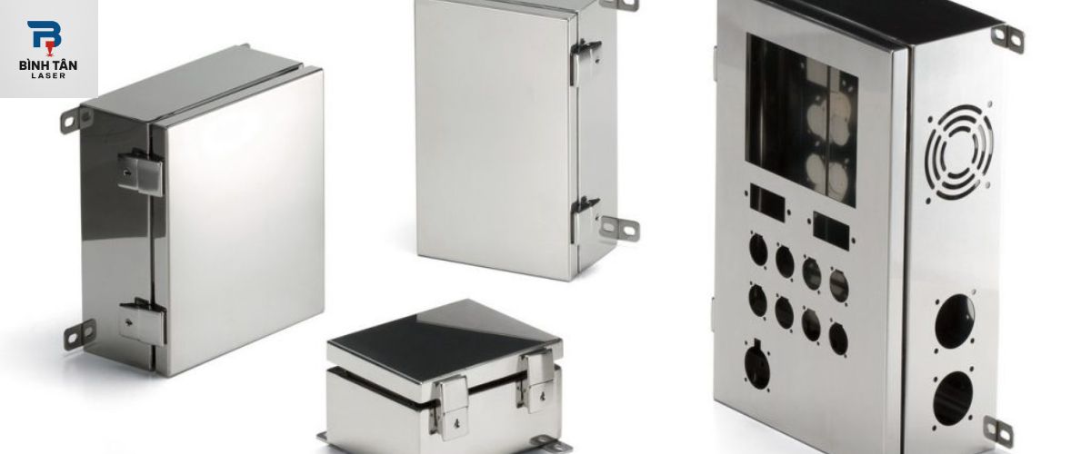 chấn vỏ hộp kim loại CNC