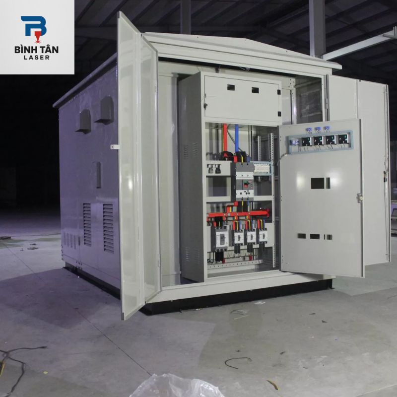 gia công tủ điện kim loại theo bản vẽ